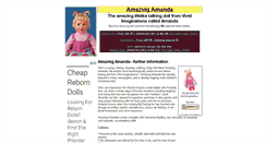 Desktop Screenshot of amazing-amanda.fuzzup.net